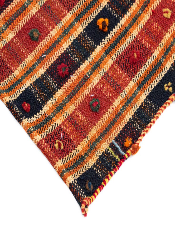 Detail image of  5' x 7' 5 Jajim Wool Rug