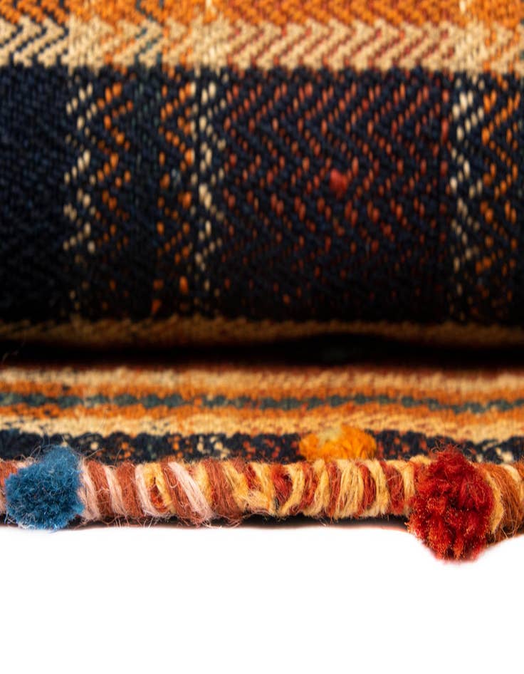 Detail image of  5' x 7' 5 Jajim Wool Rug