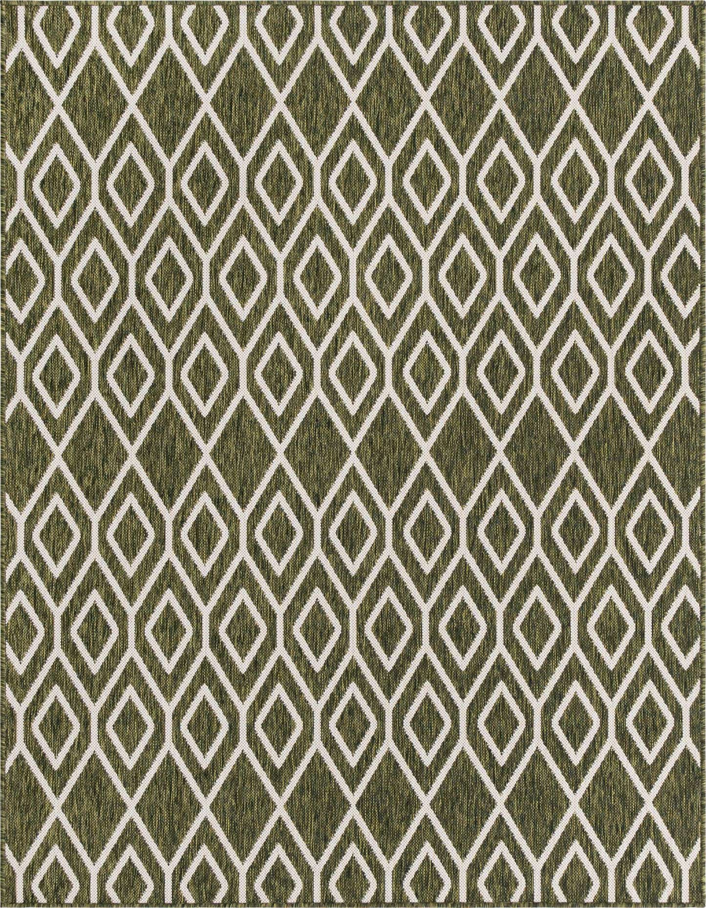 Primary image  Custom Green  Washable Jill Zarin Indoor / Outdoor Rug