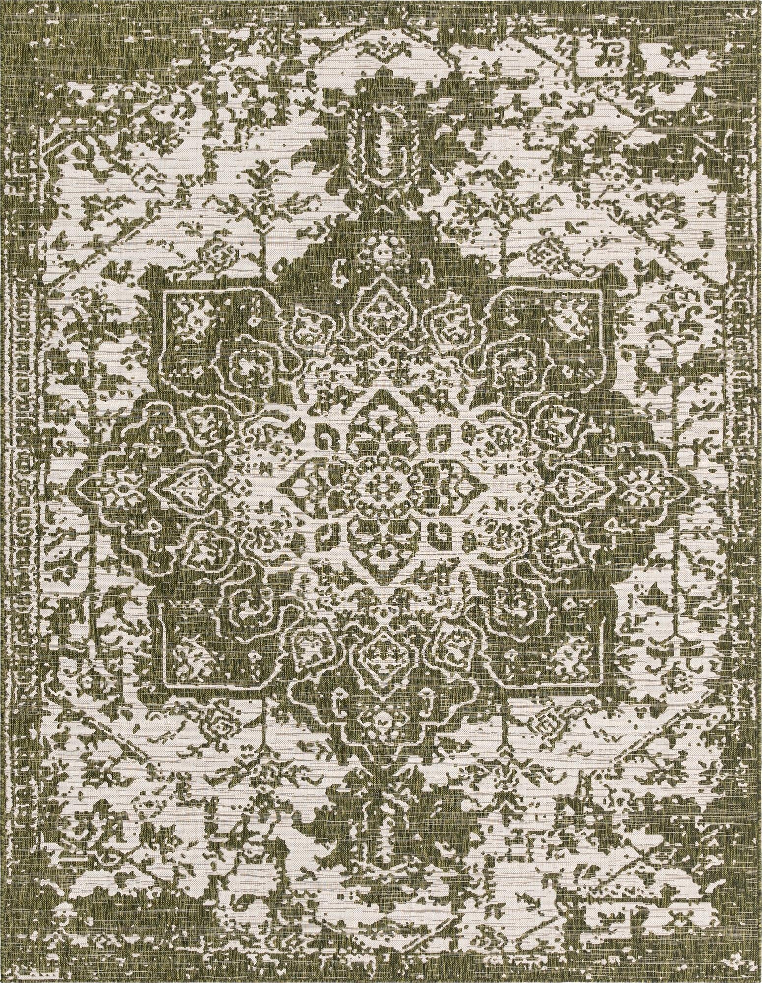  7' 10 x 10'  Washable Jill Zarin Dubai Indoor / Outdoor Rug