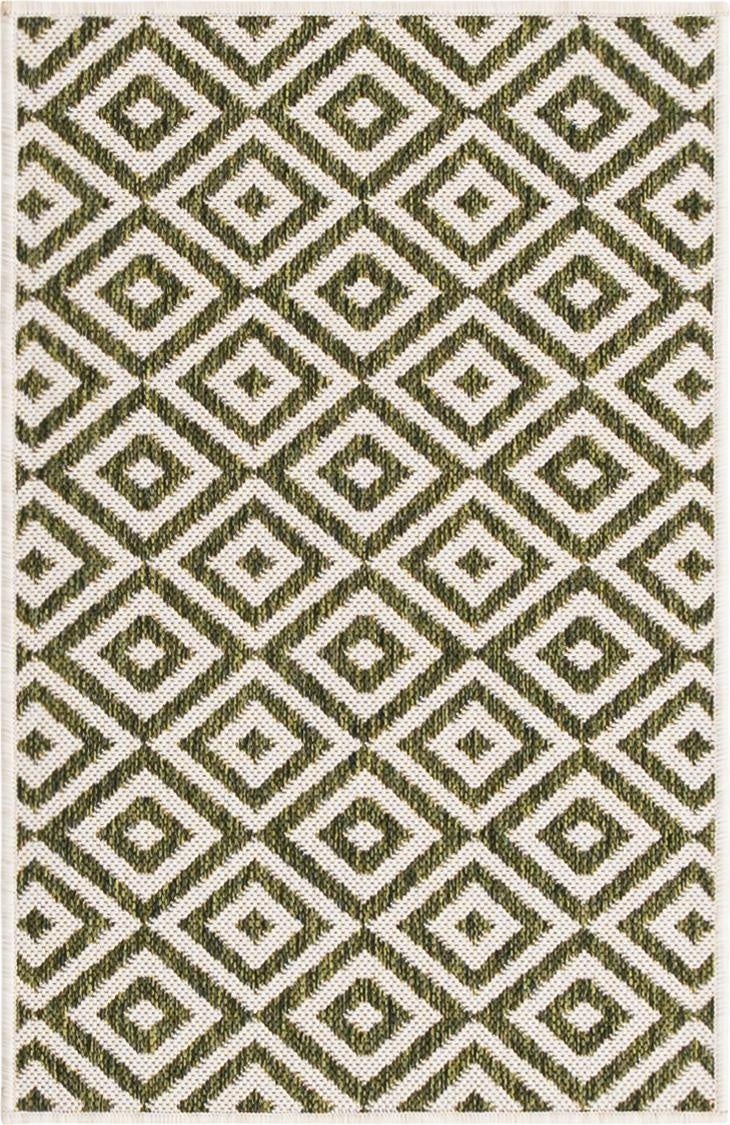  2' x 3'  Washable Jill Zarin Costa Rica Indoor / Outdoor Rug