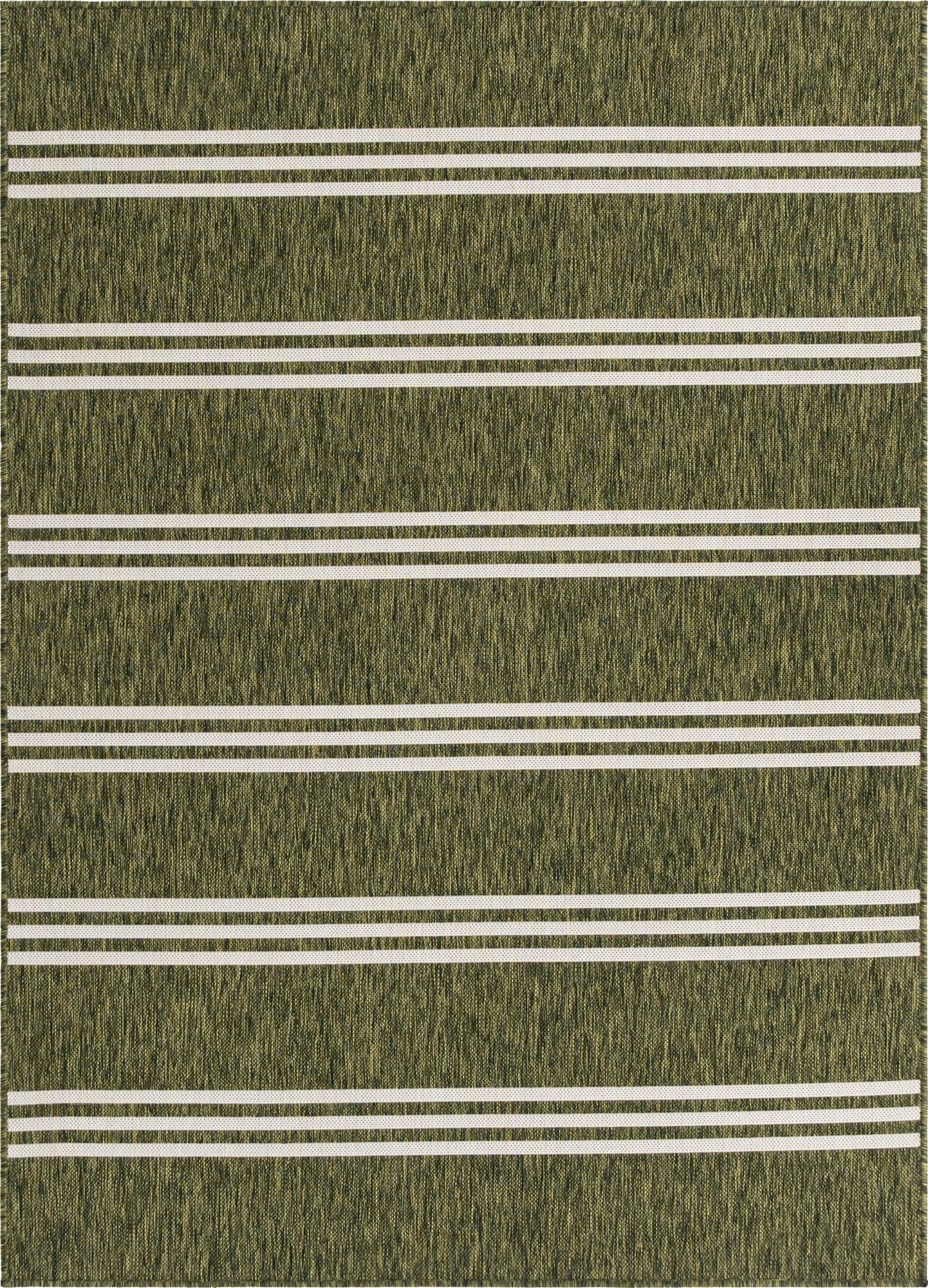  5' 3 x 8'  Washable Jill Zarin Anguilla Indoor / Outdoor Rug