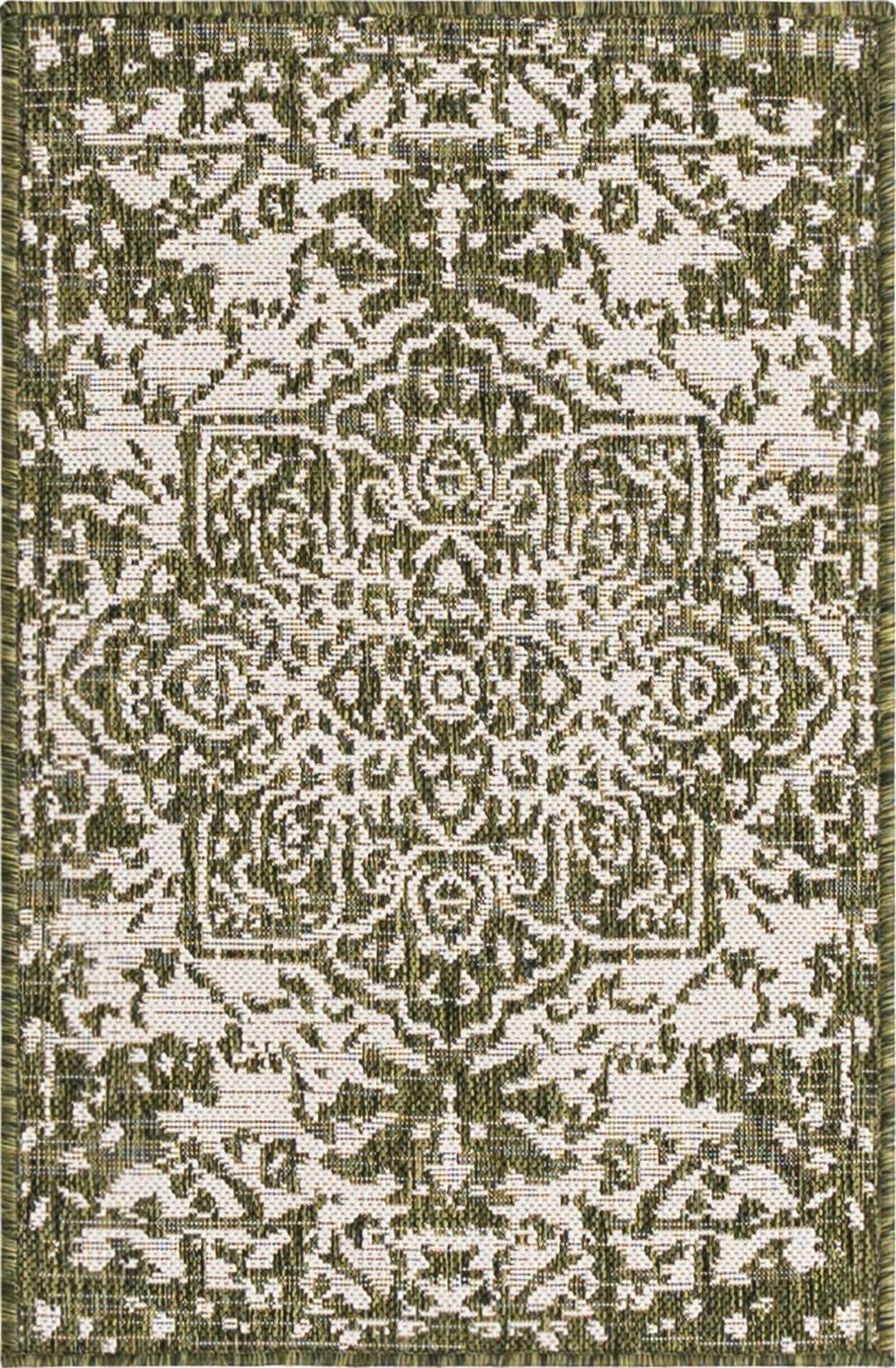  2' x 3'  Washable Jill Zarin Dubai Indoor / Outdoor Rug