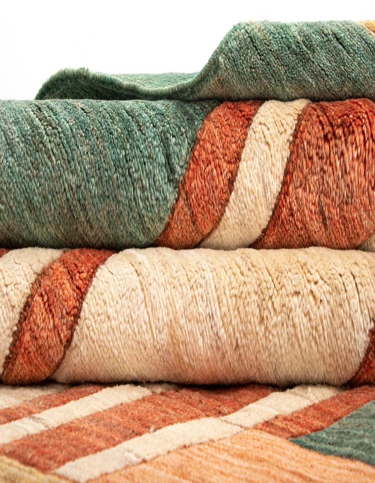 Detail image of  4' 11 x 6' 4 Juma Wool Rug