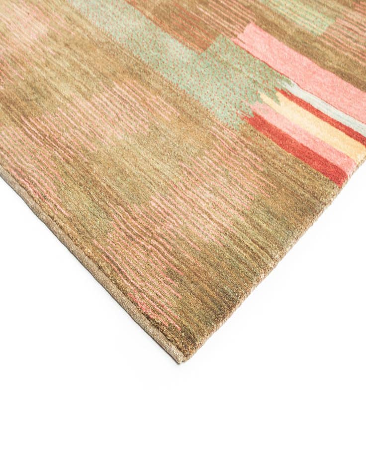 Detail image of  5' 10 x 8' Juma Wool Rug