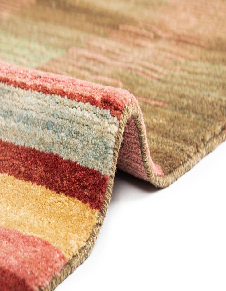 Detail image of  5' 10 x 8' Juma Wool Rug