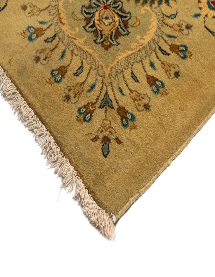 Detail image of  10' x 13' 8 Kashan Wool Rug