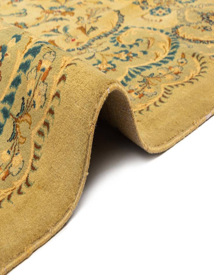 Detail image of  10' x 13' 8 Kashan Wool Rug