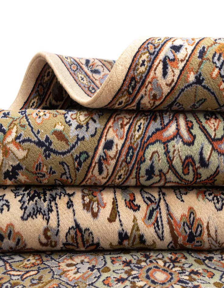 Detail image of  7' 9 x 11' 6 Kashan Wool Rug