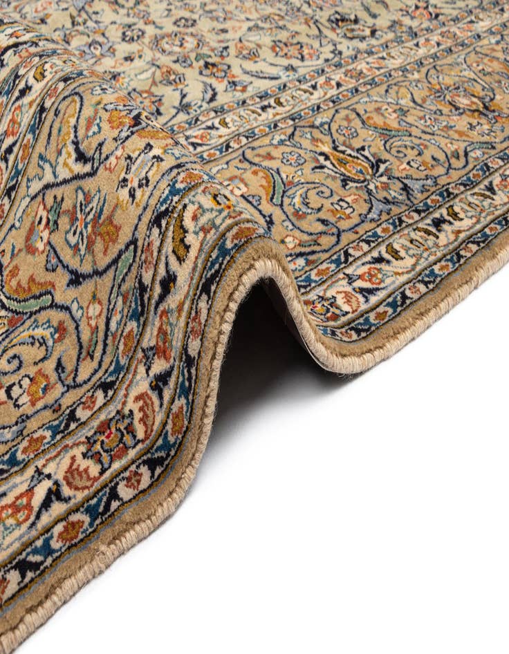 Detail image of  9' 9 x 13' 3 Kashan Wool Rug