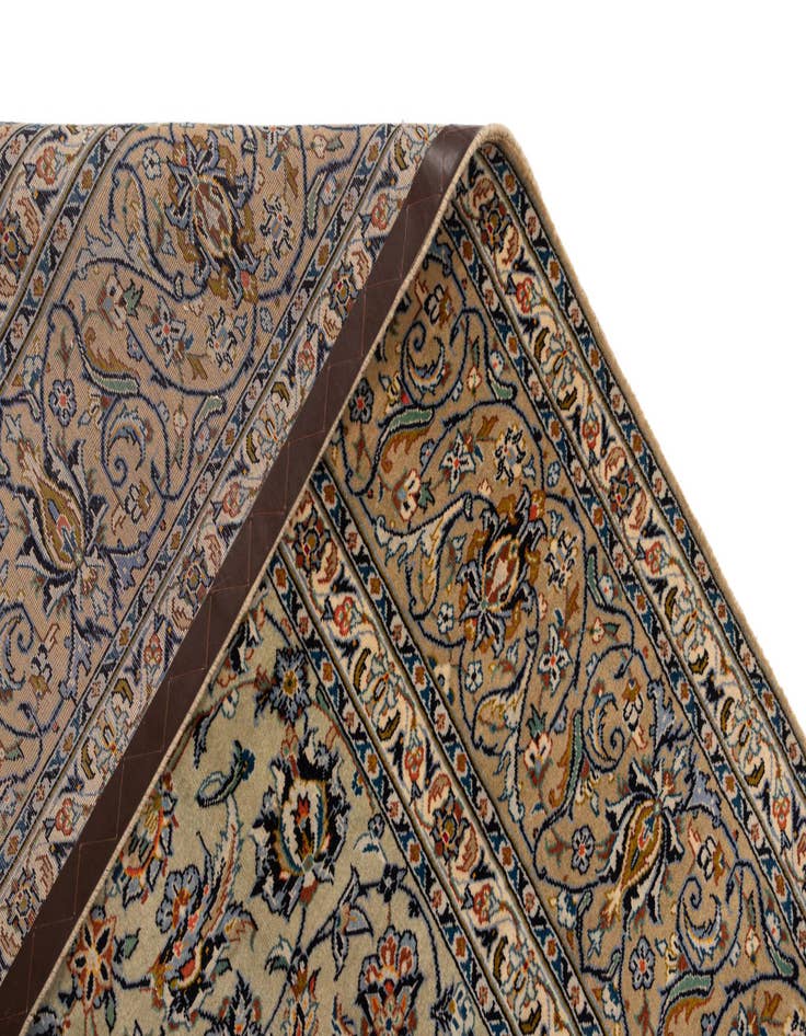 Detail image of  9' 9 x 13' 3 Kashan Wool Rug