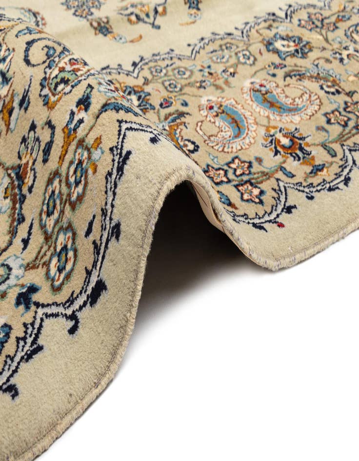 Detail image of  9' 2 x 13' Kashan Wool Rug