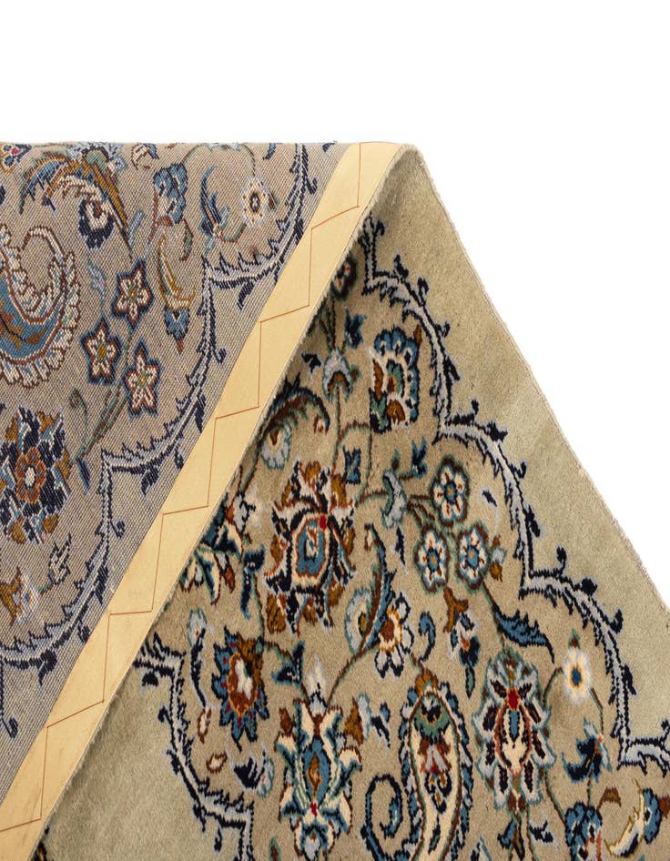 Detail image of  9' 2 x 13' Kashan Wool Rug