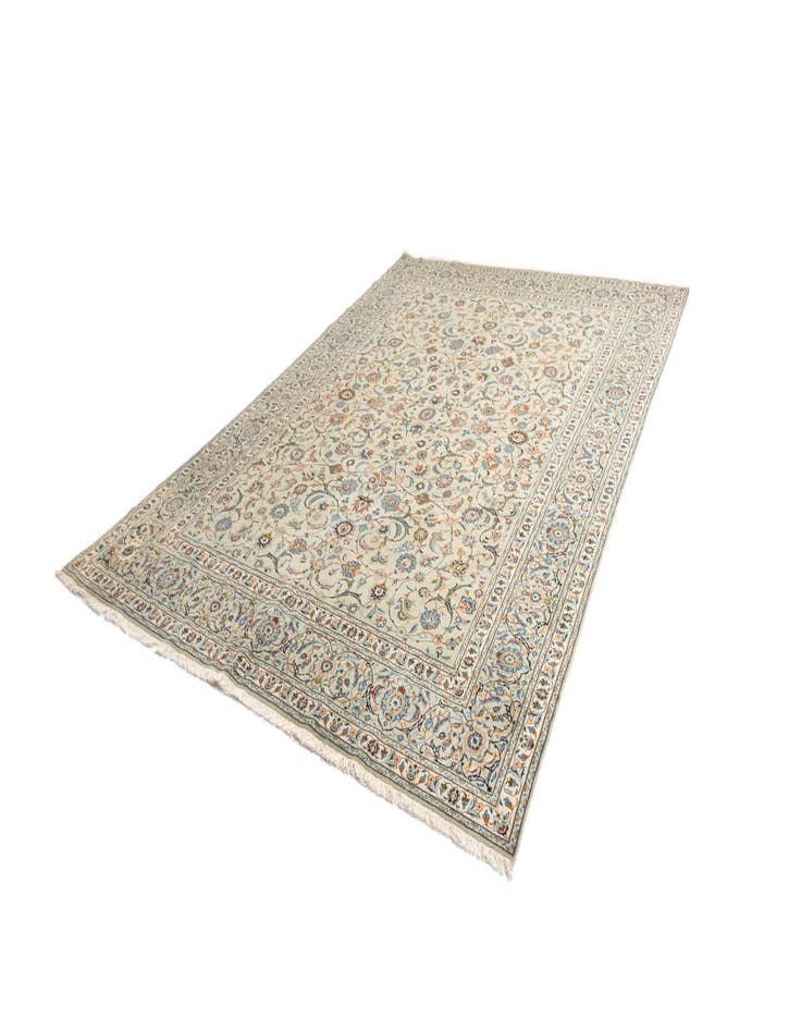 Detail image of  9' 11 x 13' 7 Kashan Wool Rug