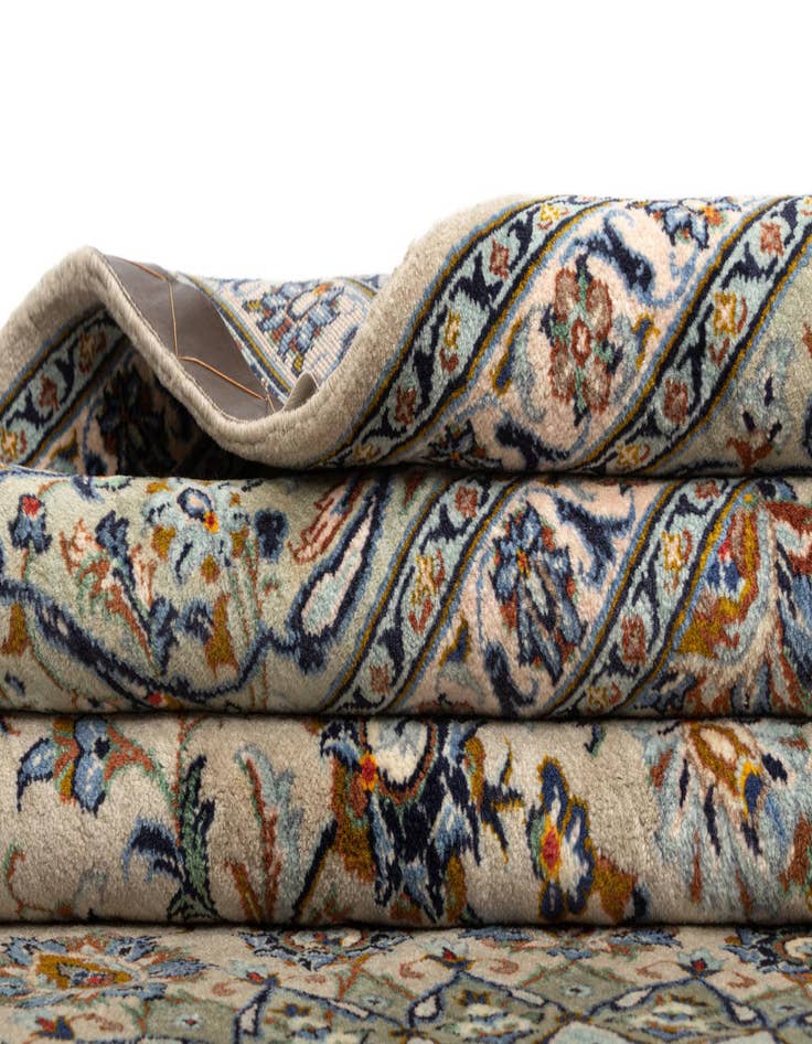 Detail image of  9' 9 x 12' 3 Kashan Wool Rug