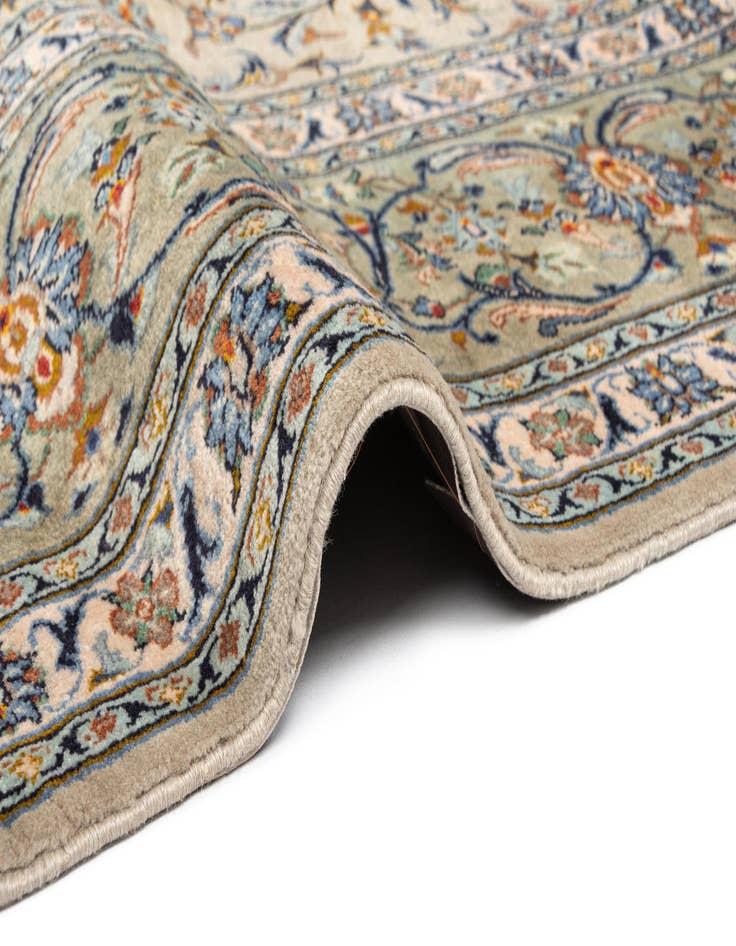 Detail image of  9' 9 x 12' 3 Kashan Wool Rug