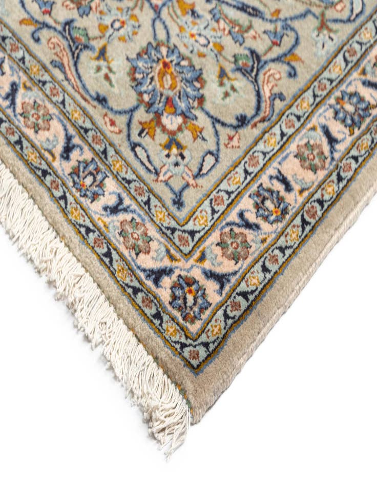 Detail image of  9' 9 x 12' 3 Kashan Wool Rug