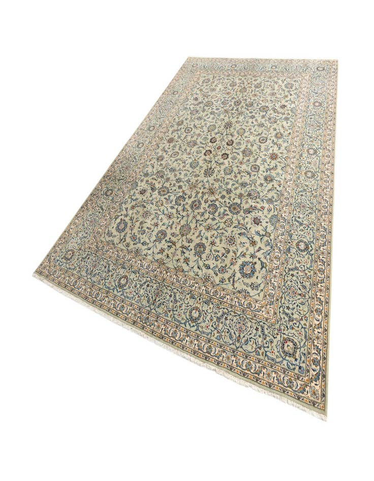 Detail image of  9' 8 x 13' 3 Kashan Rug