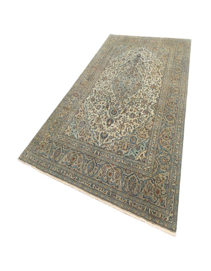 Detail image of  8' x 11' 3 Kashan Rug