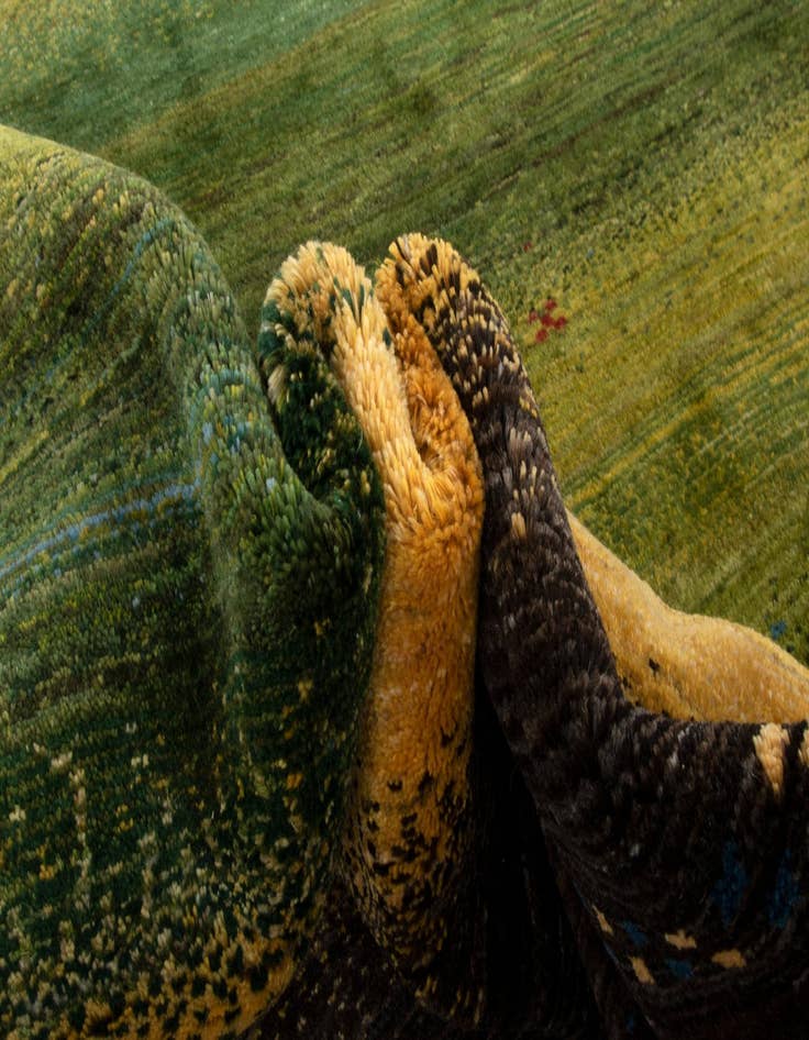 Detail image of  7' 1 x 10' 2 Kashkuli Wool Rug