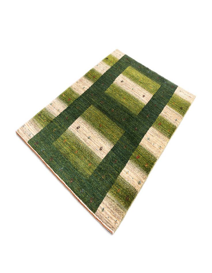 Detail image of  3' 4 x 4' 8 Kashkuli Wool Rug