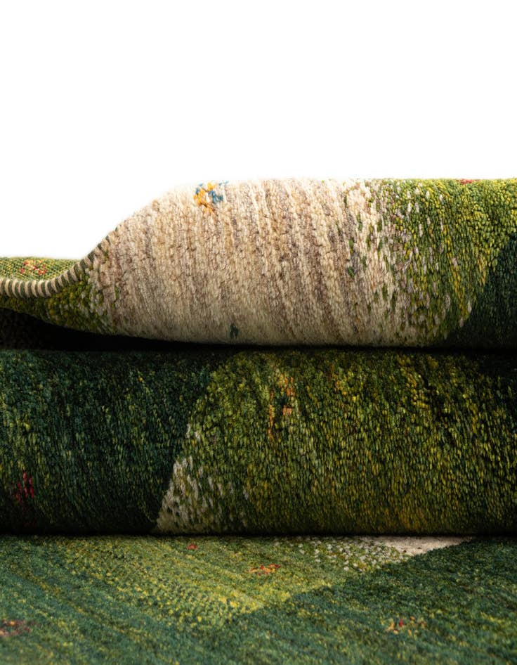 Detail image of  3' 4 x 4' 8 Kashkuli Wool Rug