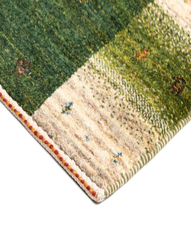 Detail image of  3' 4 x 4' 8 Kashkuli Wool Rug