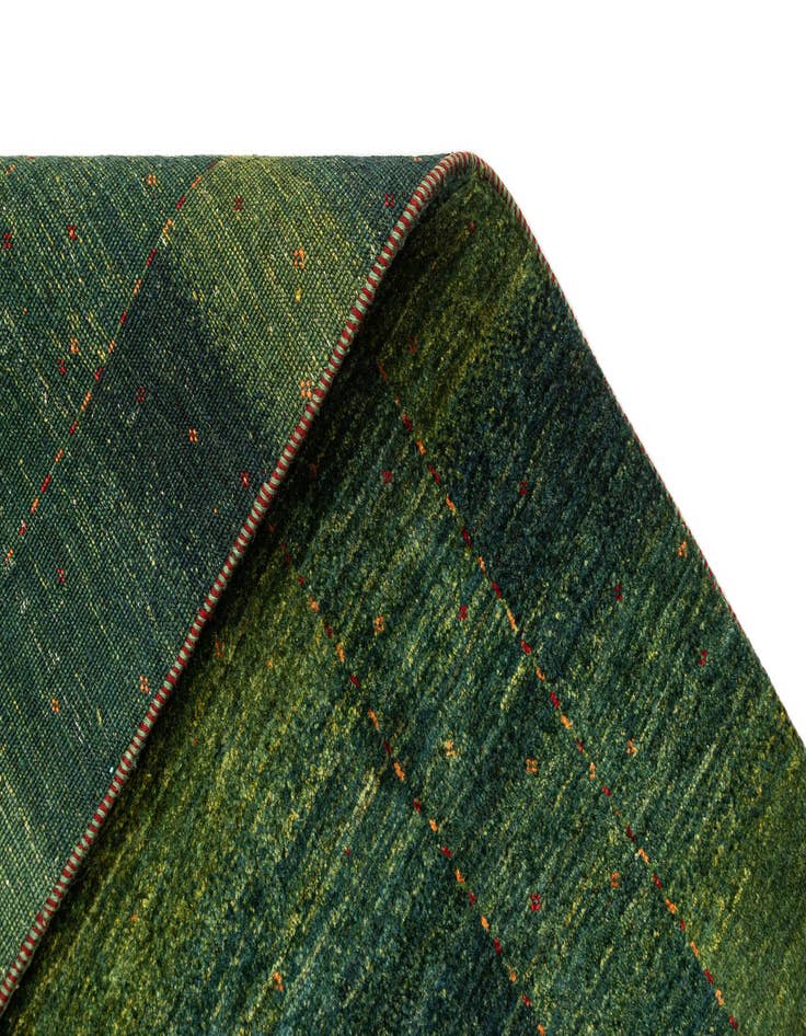 Detail image of  2' 10 x 4'  Hand Knotted Kashkuli Rug