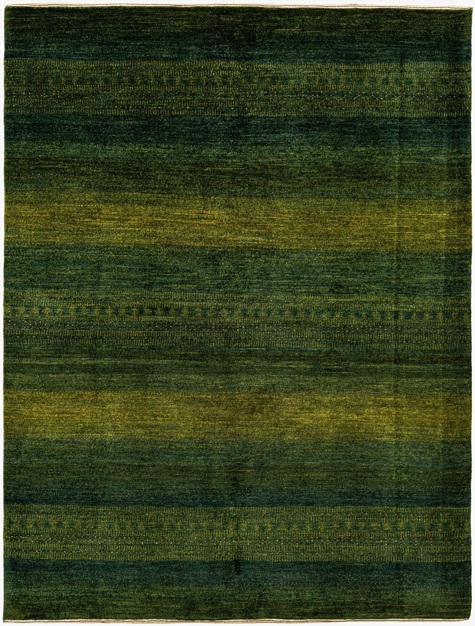  5' 1 x 6' 8  Hand Knotted Kashkuli Rug