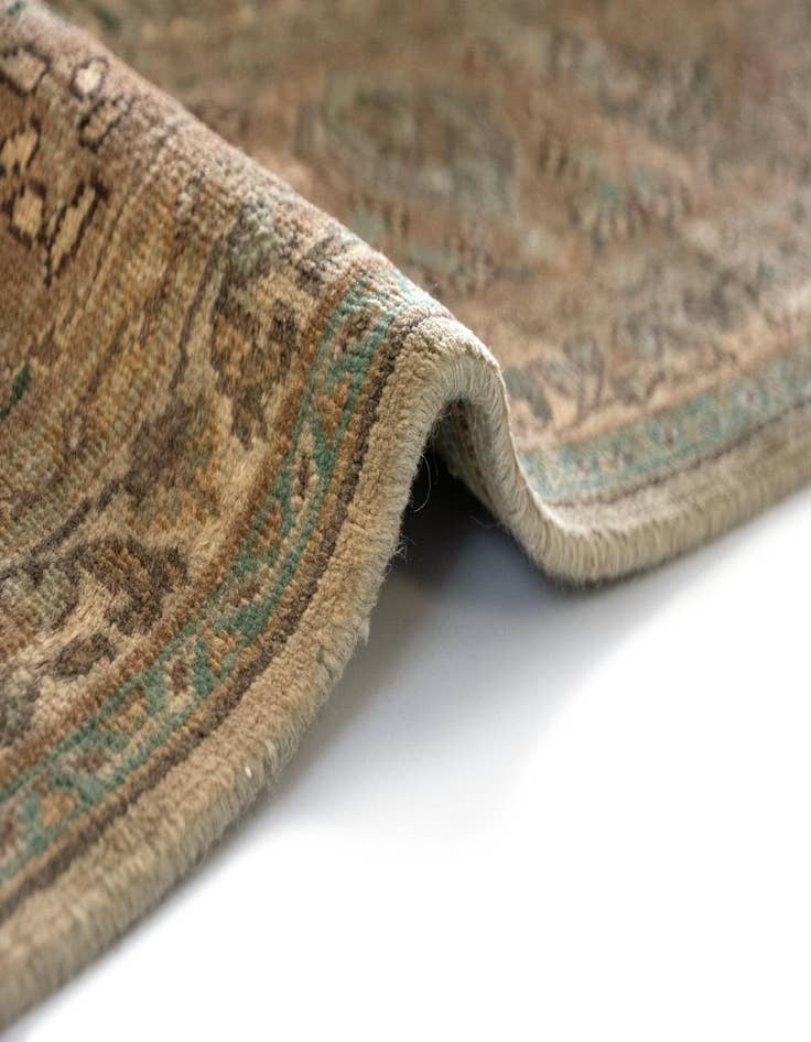 Detail image of  8' 4 x 11' 5  Hand Knotted Kashmar Persian Wool Rug