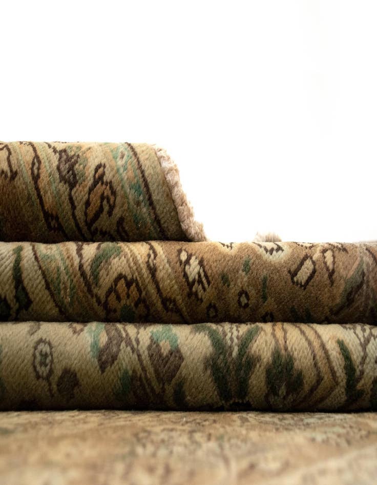 Detail image of  8' 4 x 11' 5  Hand Knotted Kashmar Persian Wool Rug