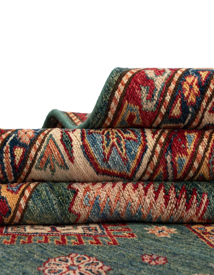 Detail image of  6' 11 x 9' 11 Kazak Wool Rug