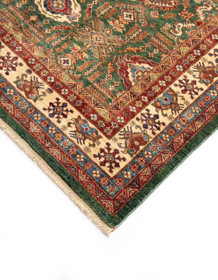 Detail image of  6' 9 x 9' 10 Kazak Wool Rug