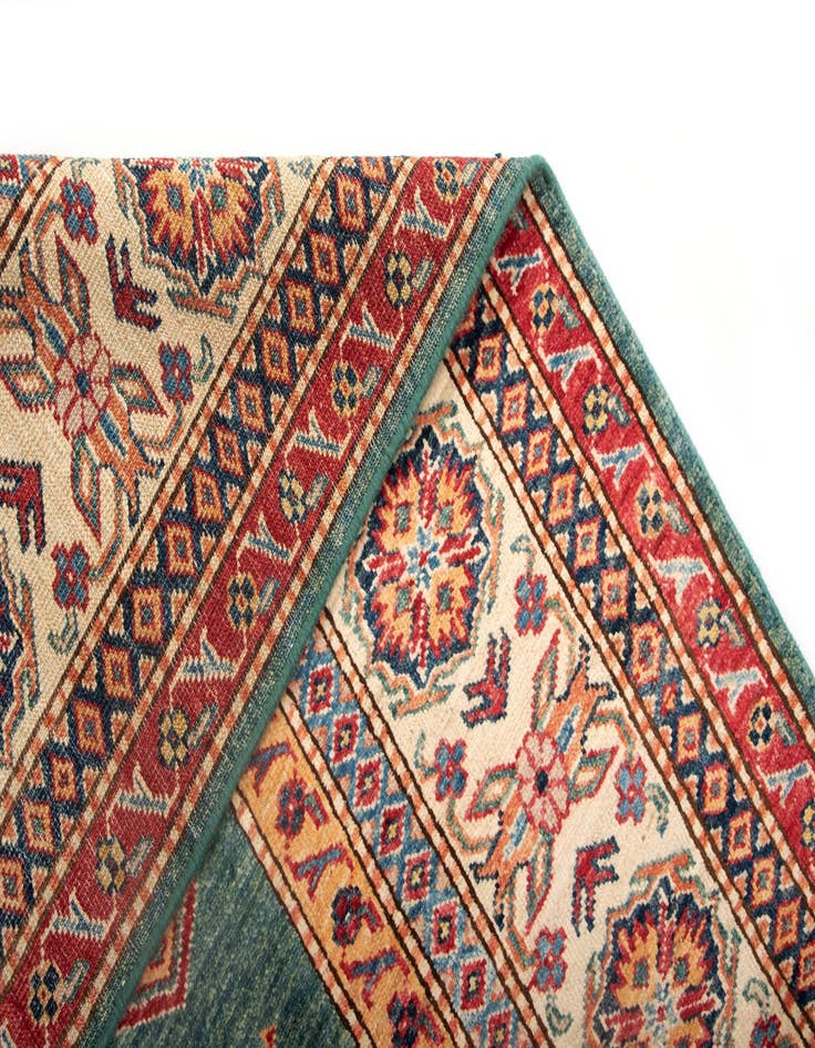 Detail image of  6' 8 x 9' 7 Kazak Wool Rug