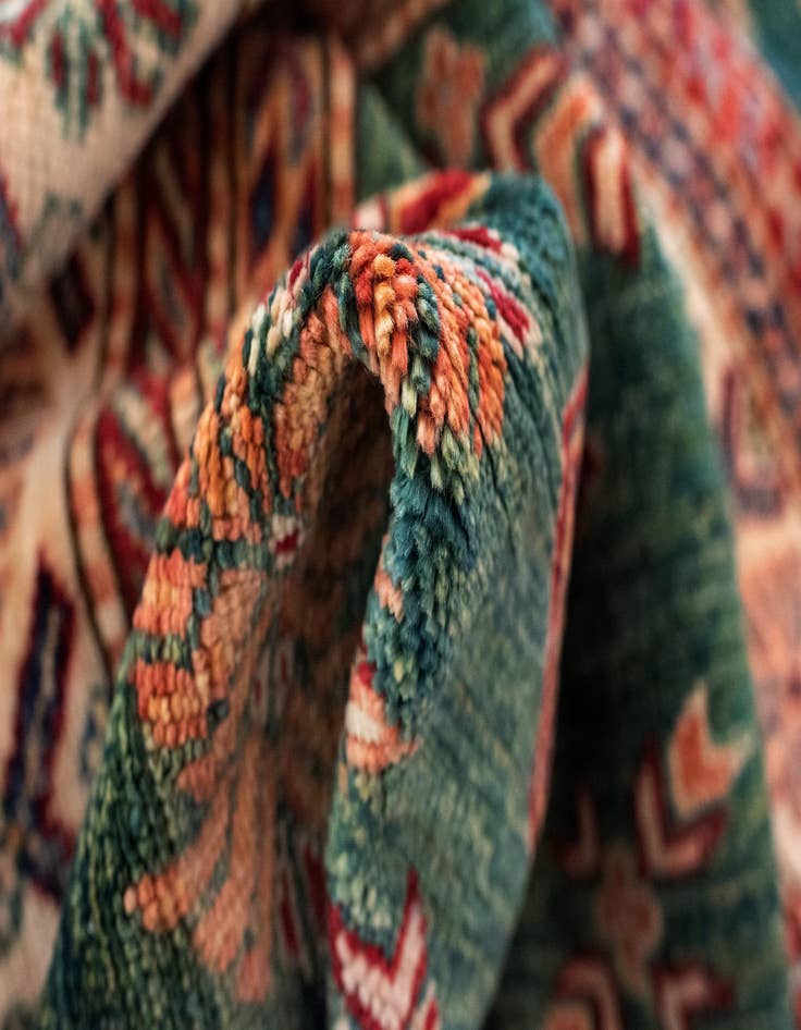 Detail image of  4' 8 x 6' 9 Kazak Wool Rug