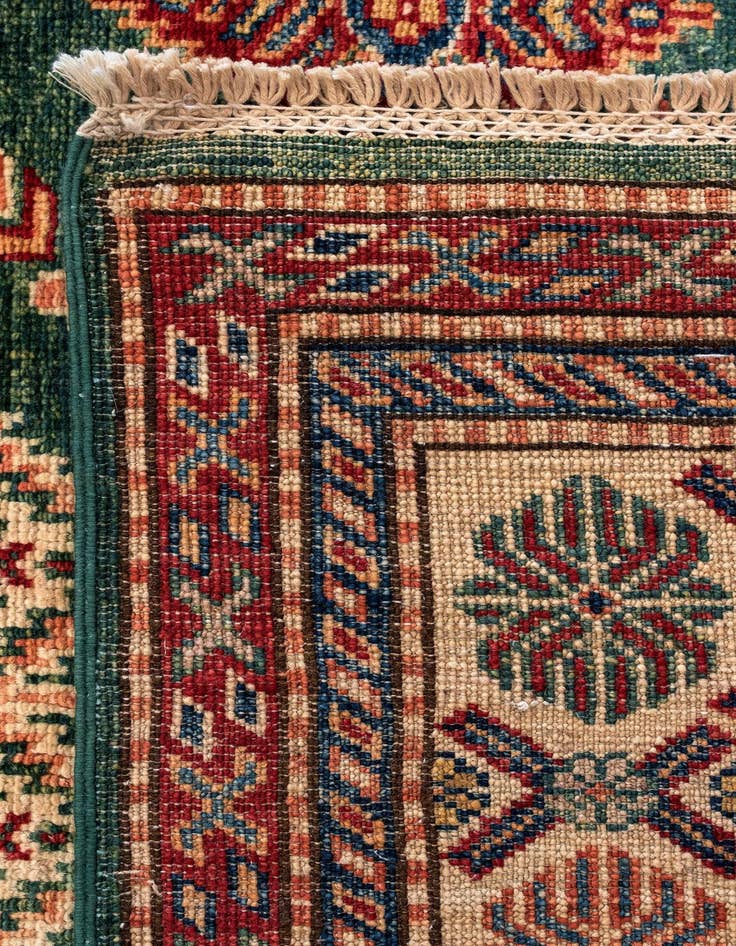 Detail image of  4' 8 x 6' 9 Kazak Wool Rug