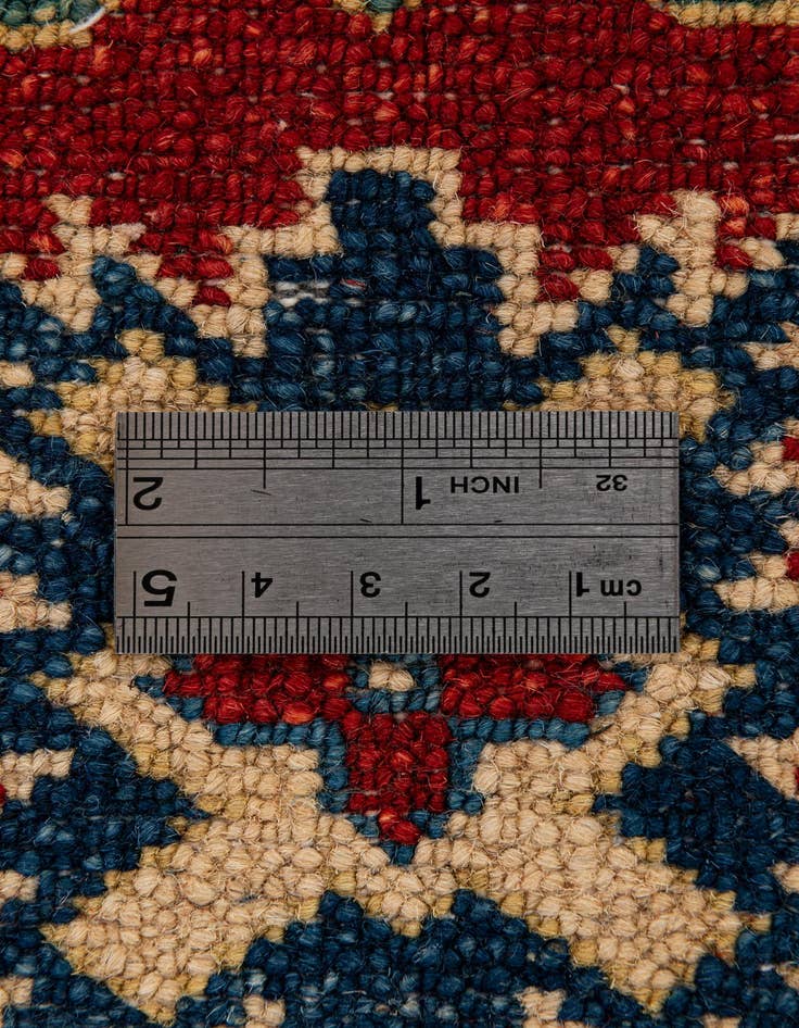 Detail image of  5' 10 x 7' 7  Hand Knotted Kazak Wool Rug