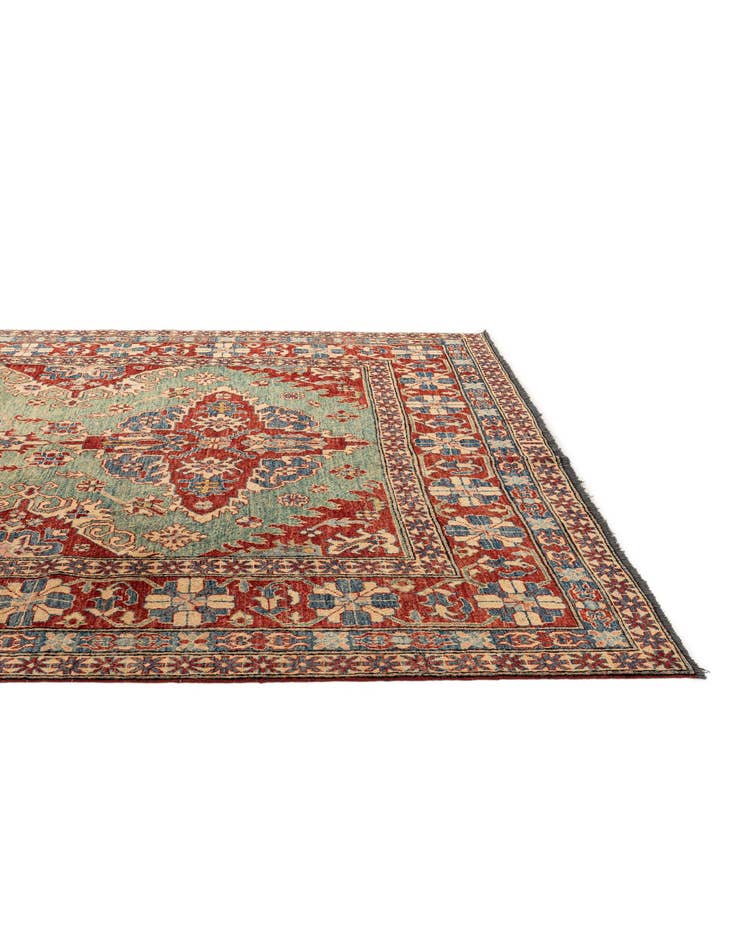 Detail image of  7' 8 x 10' 3  Hand Knotted Kazak Wool Rug