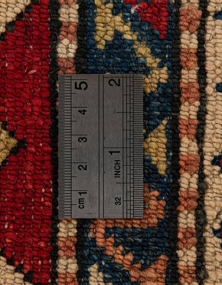 Detail image of  5' 2 x 6' 4  Hand Knotted Kazak Wool Rug