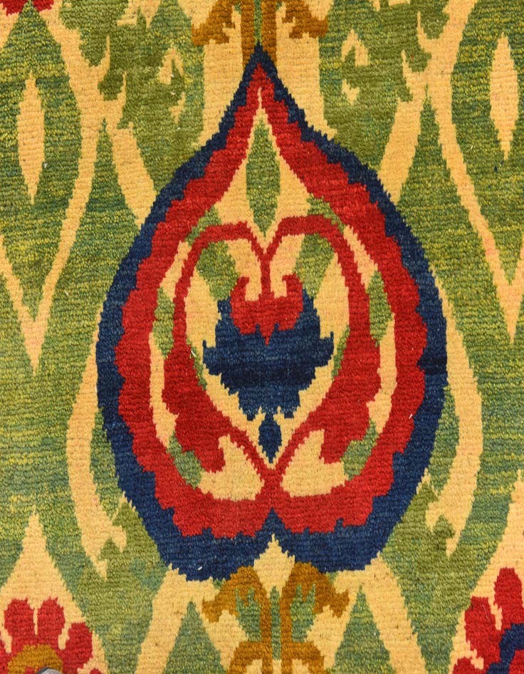 Detail image of  5' x 7'  Hand Knotted Kazak Rug