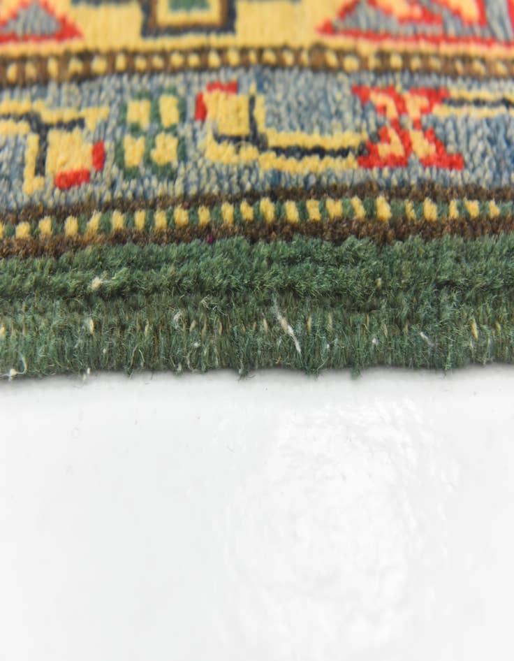 Detail image of  2' 9 x 4'  Hand Knotted Kazak Rug