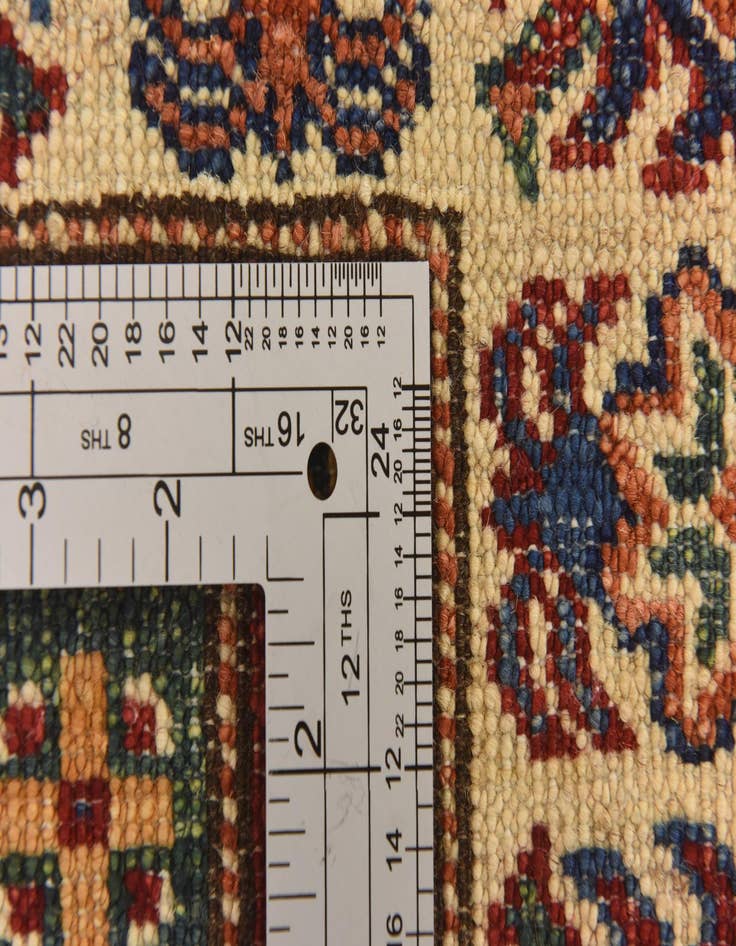 Detail image of  4' x 6'  Hand Knotted Kazak Oriental Rug