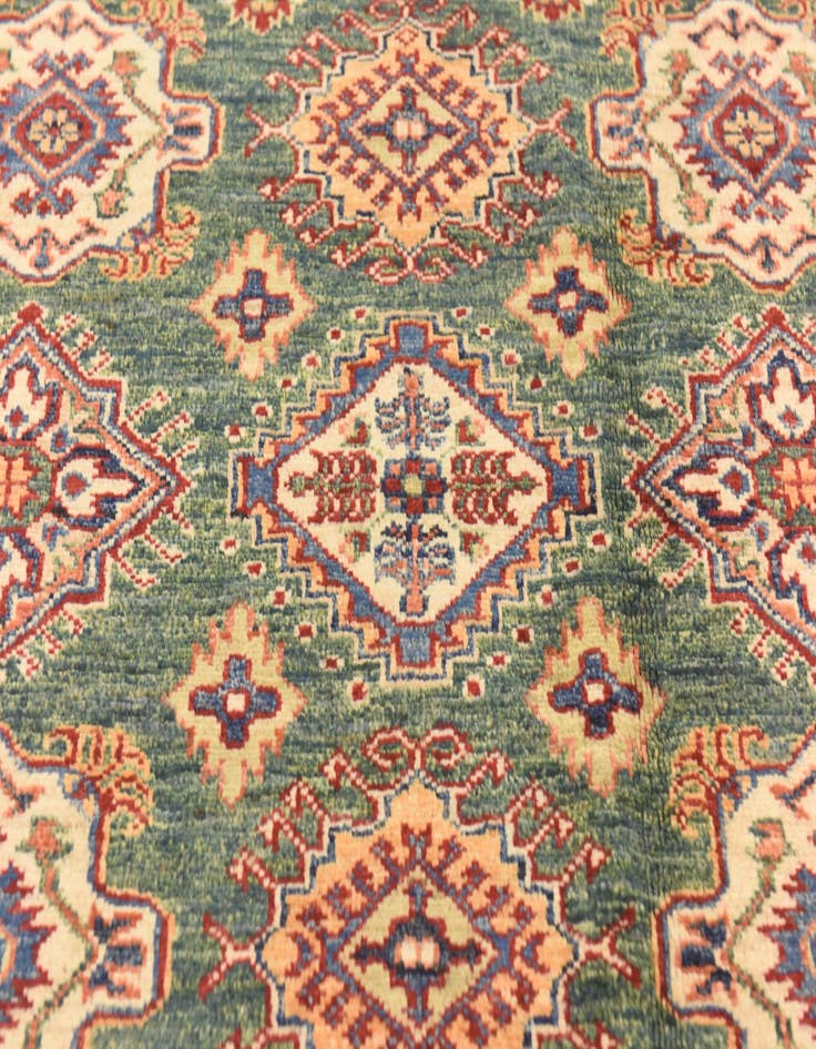 Detail image of  4' x 6'  Hand Knotted Kazak Oriental Rug
