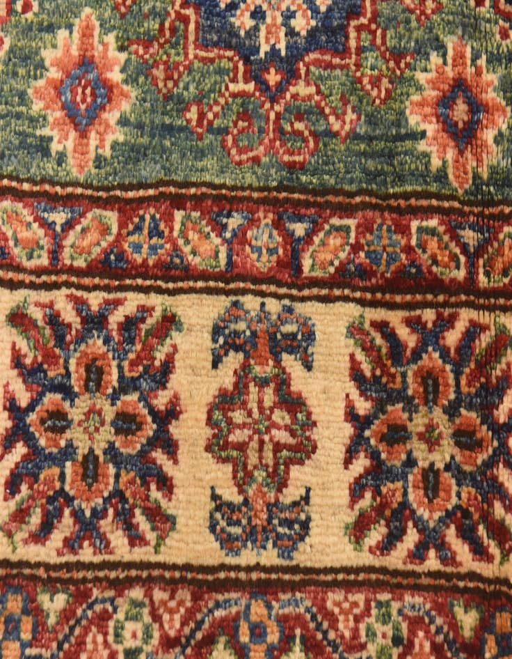 Detail image of  4' x 6'  Hand Knotted Kazak Oriental Rug