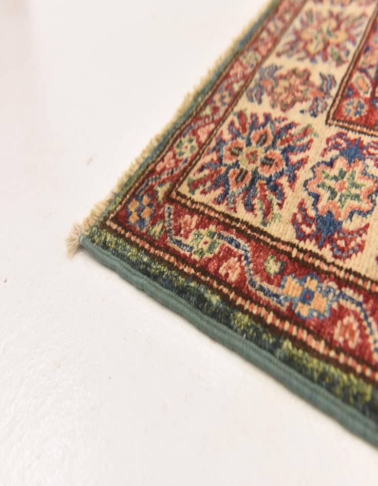 Detail image of  4' x 6'  Hand Knotted Kazak Oriental Rug