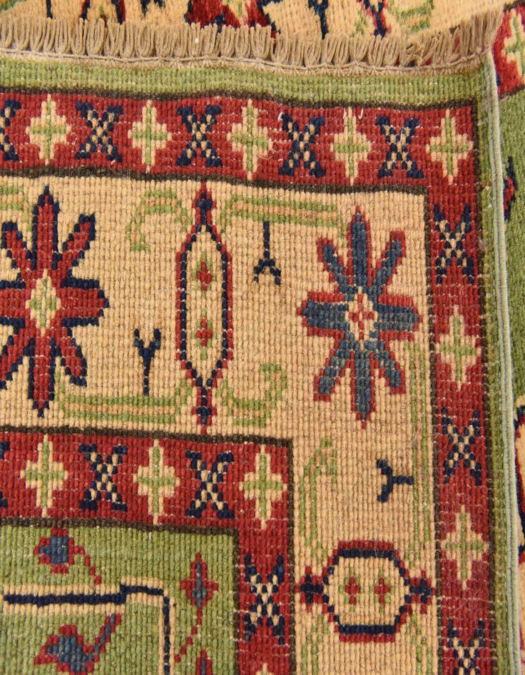Detail image of  2' 9 x 3' 10  Hand Knotted Kazak Rug