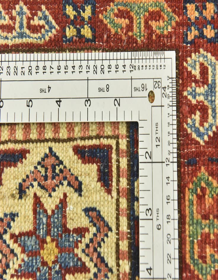 Detail image of  5' 9 x 7' 9  Hand Knotted Kazak Oriental Rug