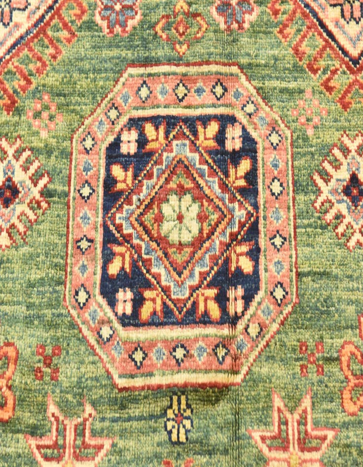 Detail image of  5' 9 x 7' 9  Hand Knotted Kazak Oriental Rug