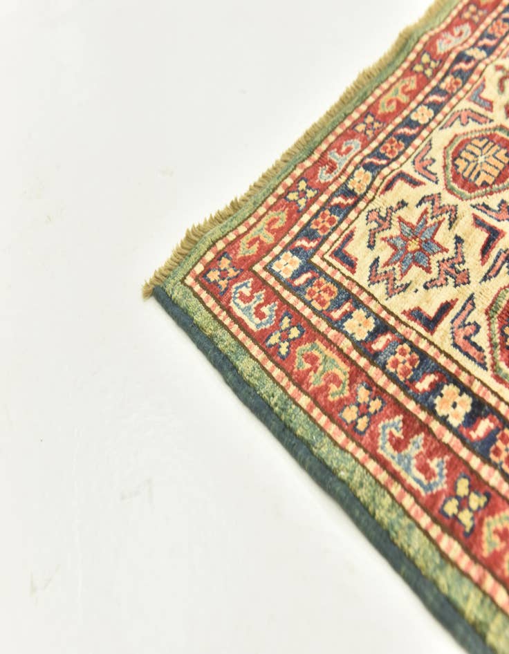 Detail image of  5' 9 x 7' 9  Hand Knotted Kazak Oriental Rug