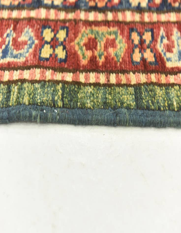 Detail image of  5' 9 x 7' 9  Hand Knotted Kazak Oriental Rug